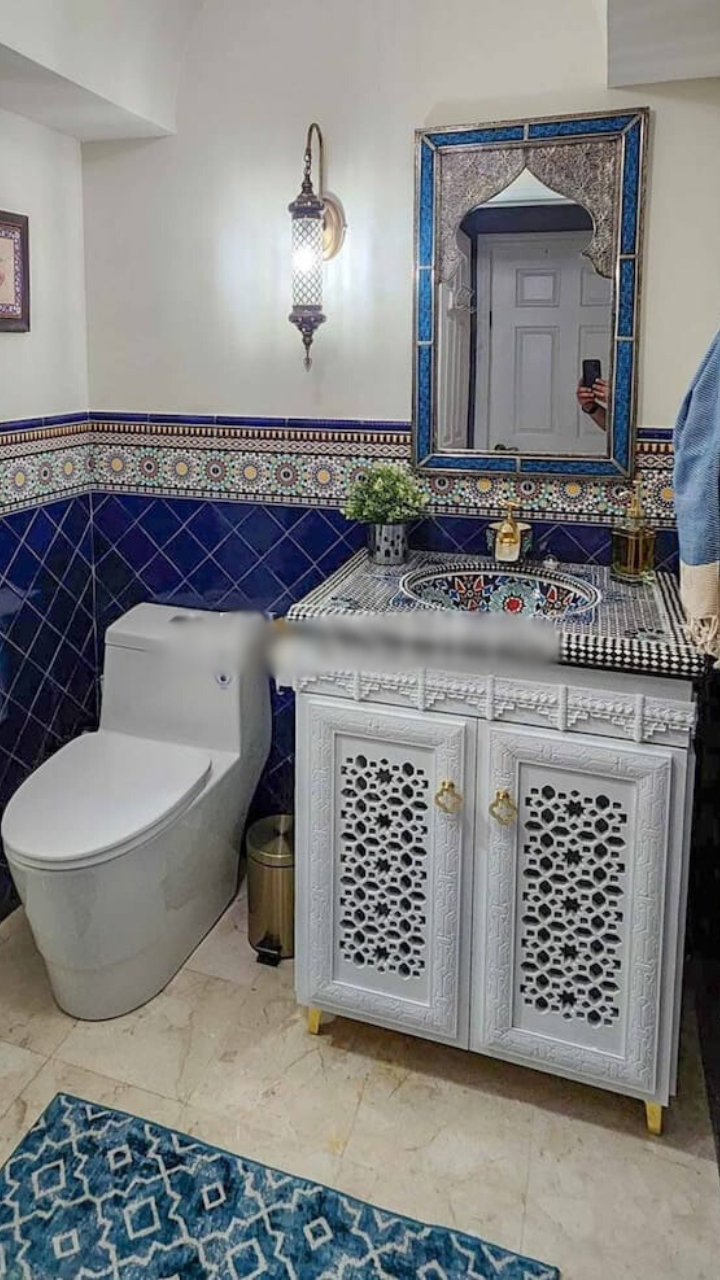 Ceramic Table Sink Moroccan Handmade - Maroko Dekor