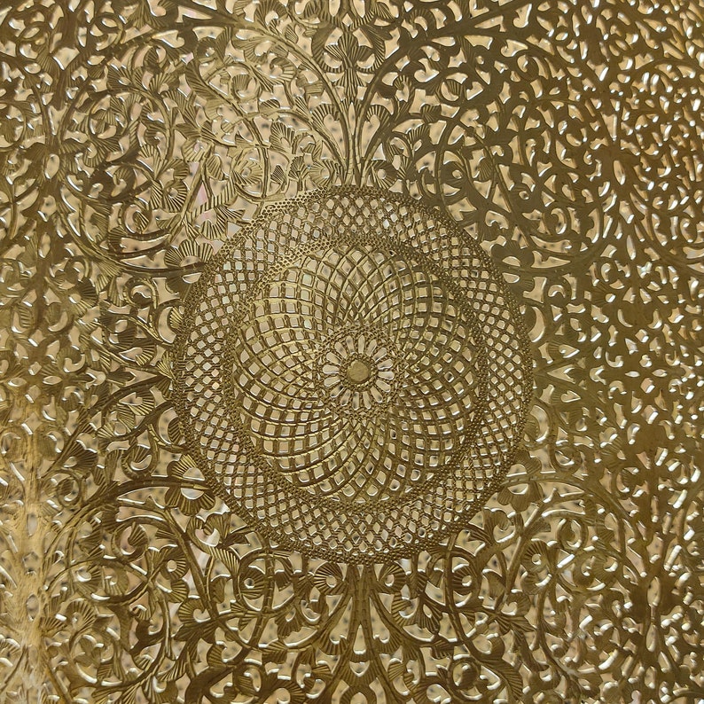 Oriental style Brass pendant lamp Handmade Morocco - Maroko Dekor