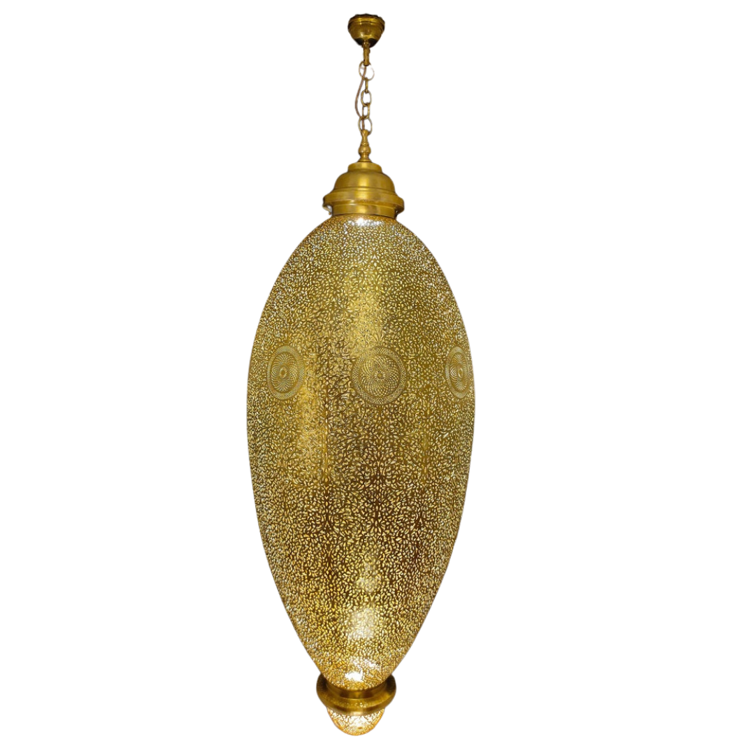 Oriental style Brass pendant lamp Handmade Morocco - Maroko Dekor
