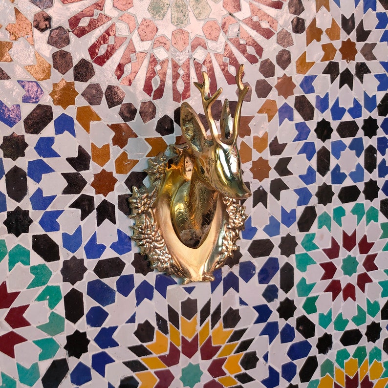 Moroccan Mosaic fountain Handmade artisanal work - Maroko Dekor